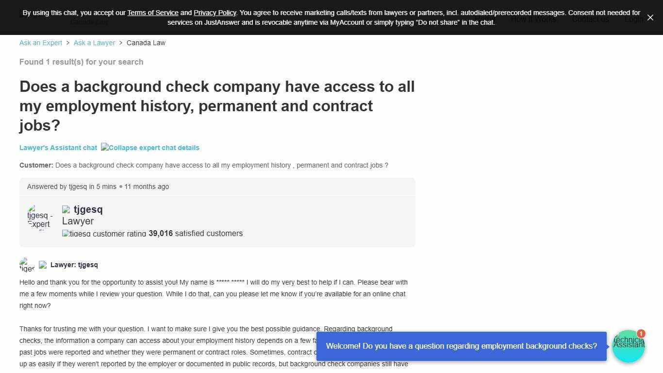 Do Background Check Companies See All Jobs?